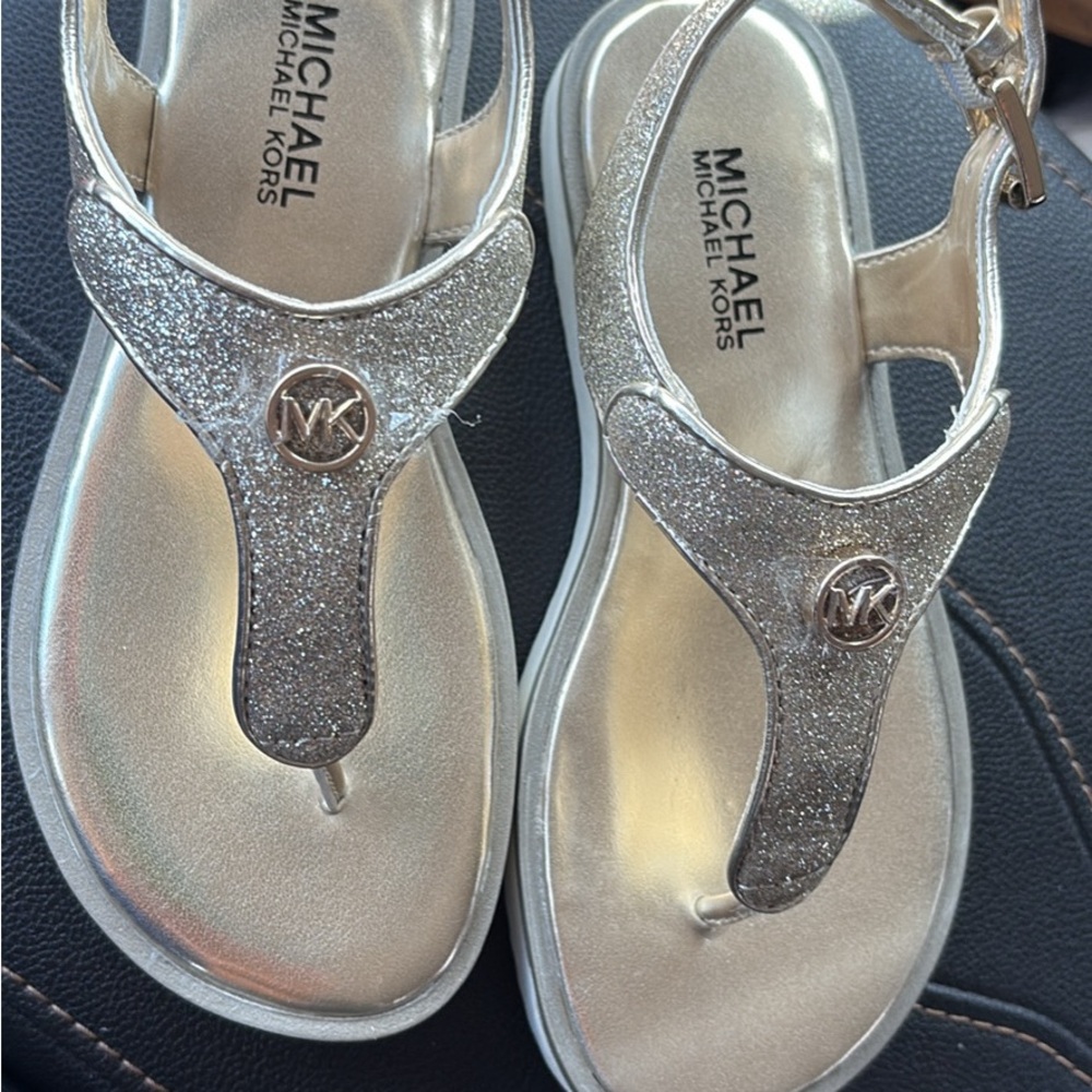 Michael Kors Silver Women's Sandals
